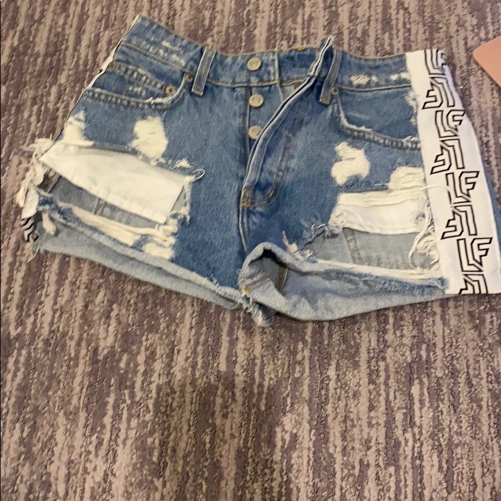 LF jean shorts
